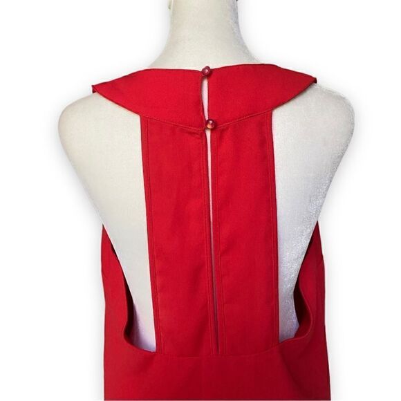 MIAMI Red Racerback Shift Mini Dress - Picture 8 of 16